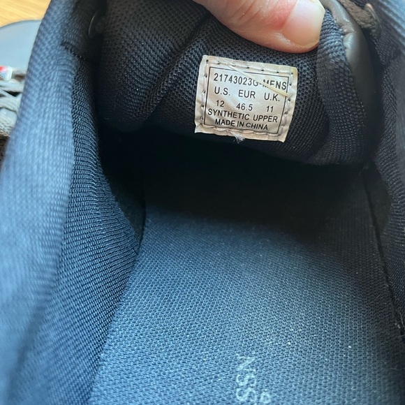 Men’s Polo Assn Sneaker Shoe Gray Blue Navy Size 12 Ralph Lauren Casual - Picture 10 of 12